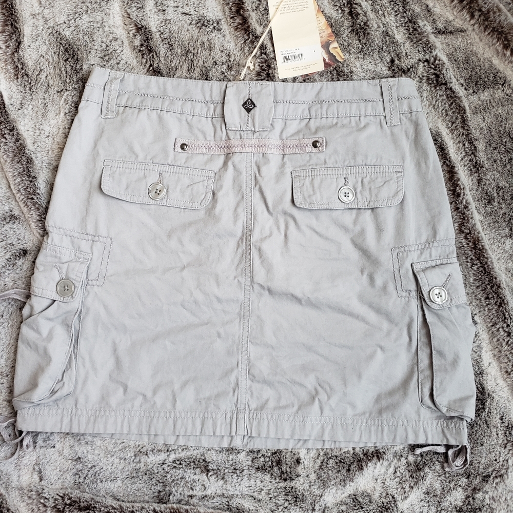Prana Light Grey Pocket Skirt - Picture 11 of 12